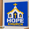 10"X10" Build-on Wall Tile